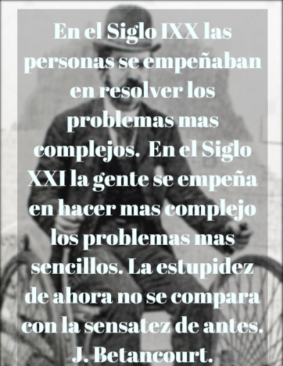 Pensamientos de J. Betancourt